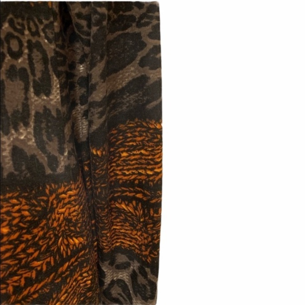 Isabel Animal Print Long Sleeve Top Size M - Picture 5 of 5